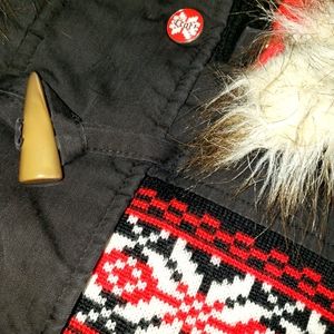 CRUEL GIRL HOODED INSULATED VEST #17901